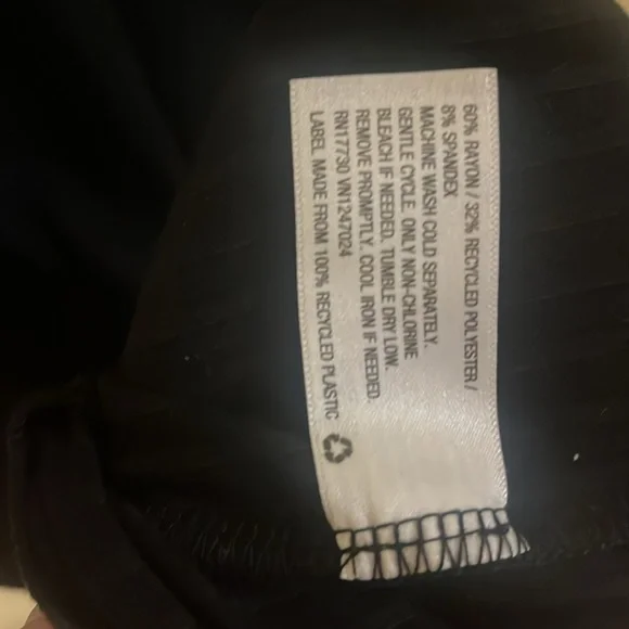 NWT A New Day Black Midi Dress with Front Twist Cutout - Picture 5 of 6